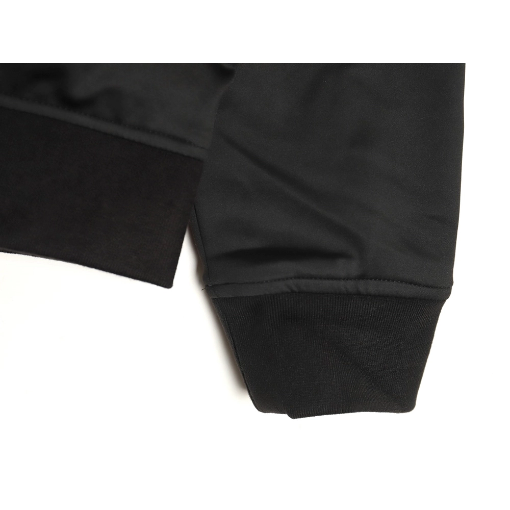 Prada Logo Baseball Hooded Cardigan Jacket,Cheap Replica Reps Prada