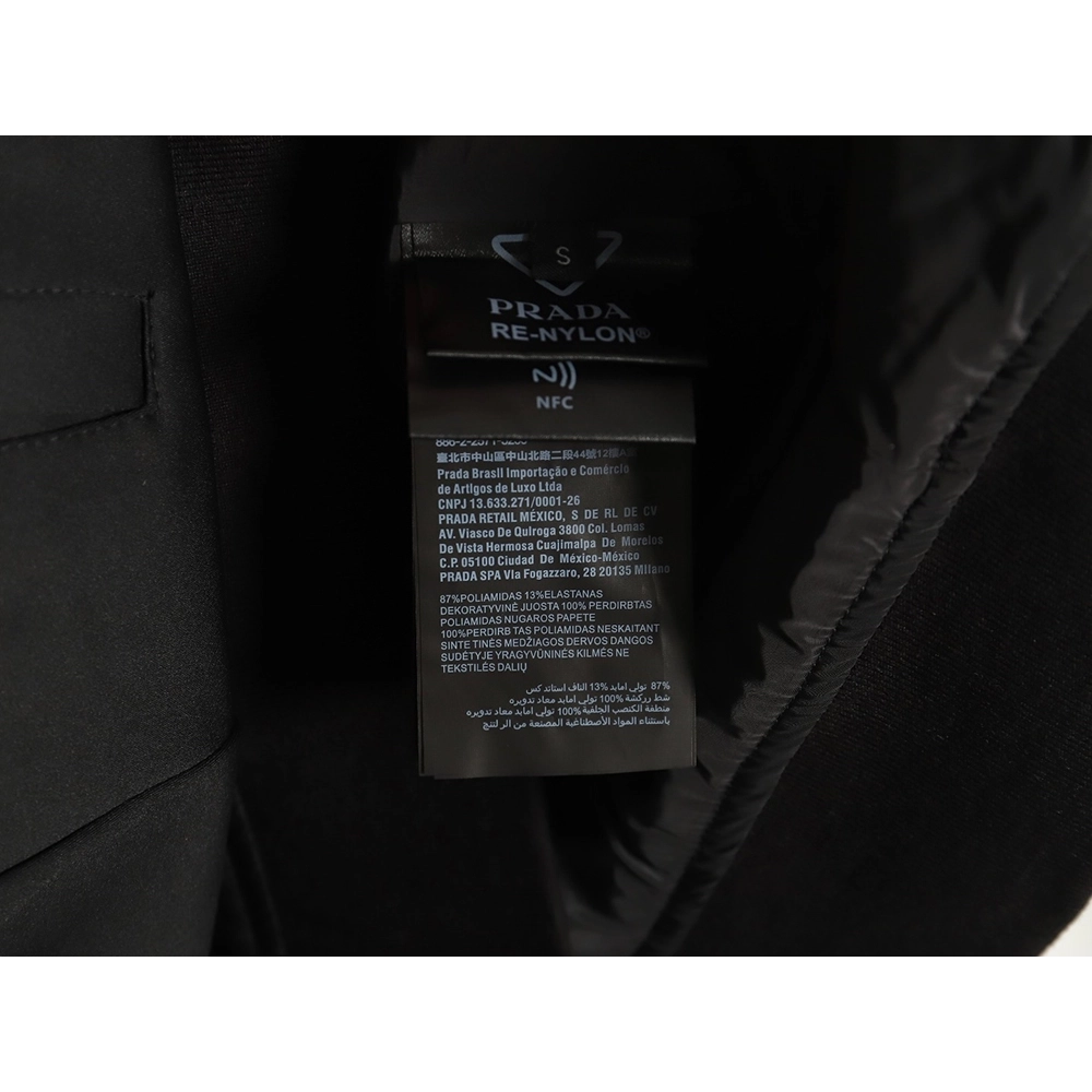 Prada Logo Baseball Hooded Cardigan Jacket,Cheap Replica Reps Prada