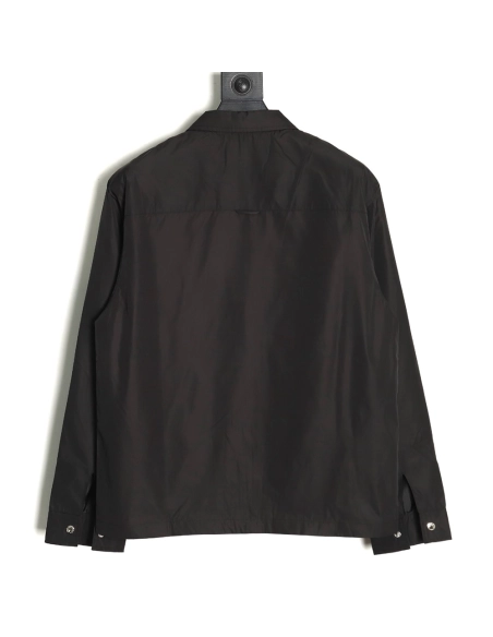Prada Classic Pocket Triangle Logo ZipUp Jacket,Cheap Replica Reps Prada