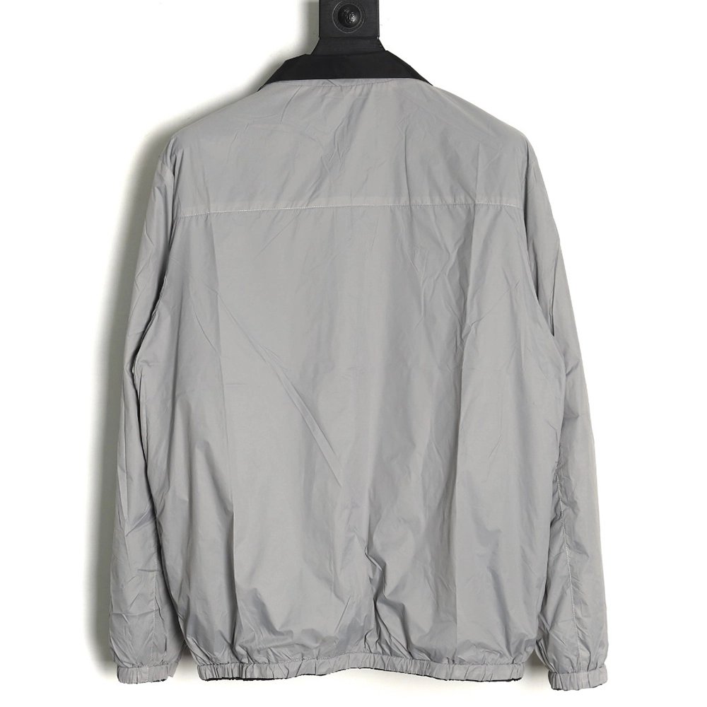 Prada triangle logo reversible zipup jacket SXL,Cheap Replica Reps Prada