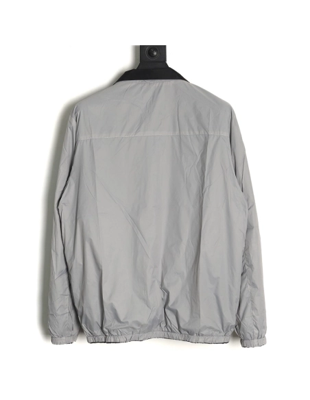 Prada triangle logo reversible zipup jacket SXL,Cheap Replica Reps Prada