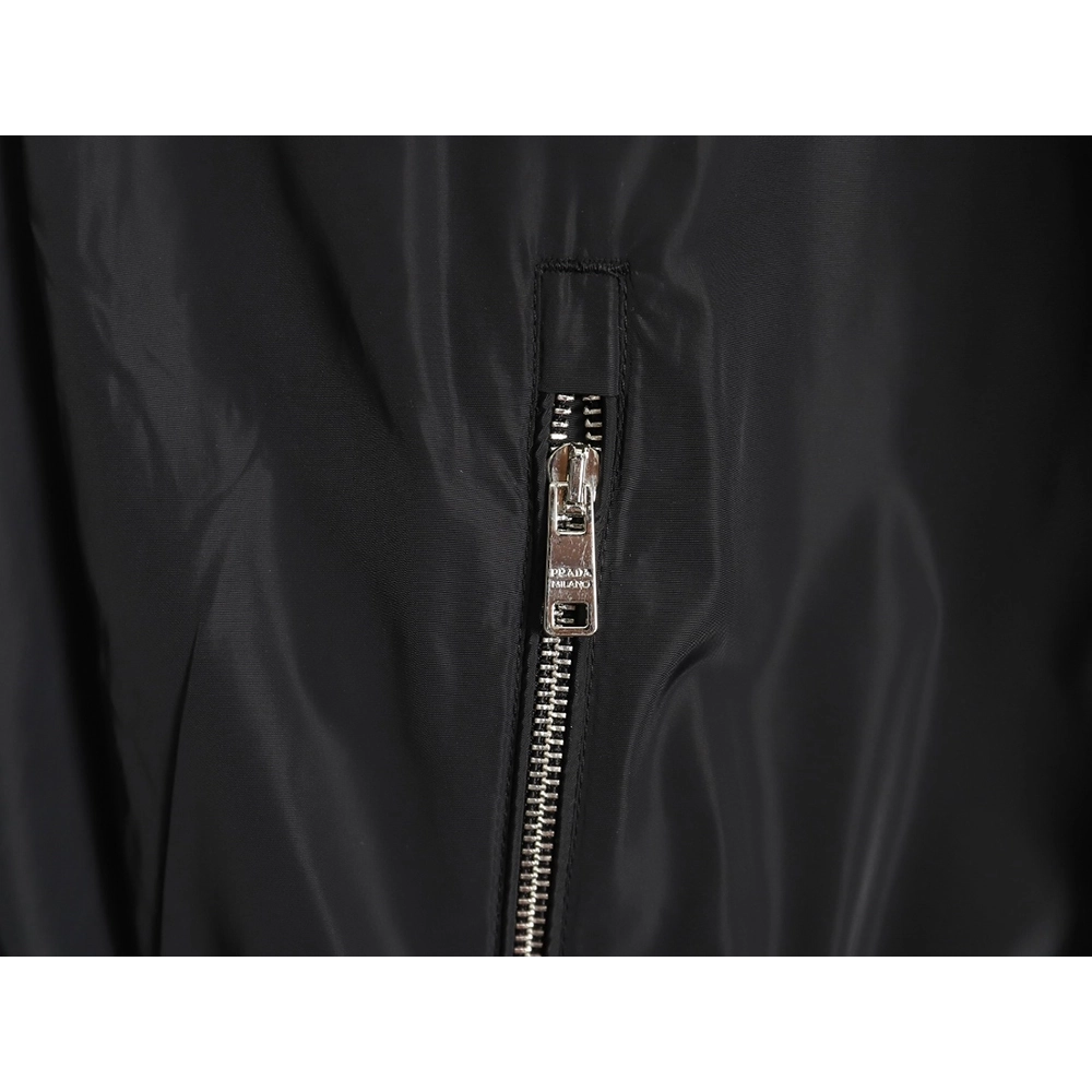 Prada triangle logo reversible zipup jacket SXL,Cheap Replica Reps Prada