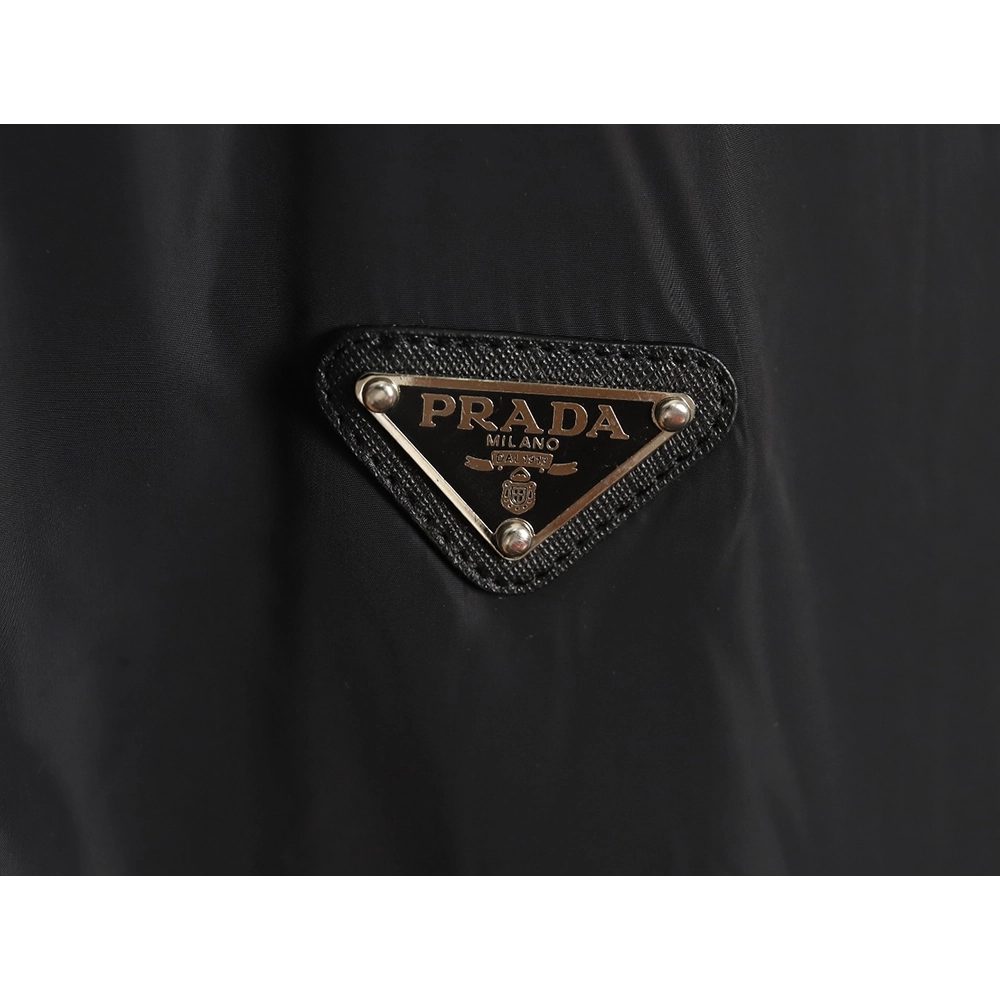 Prada triangle logo reversible zipup jacket SXL,Cheap Replica Reps Prada
