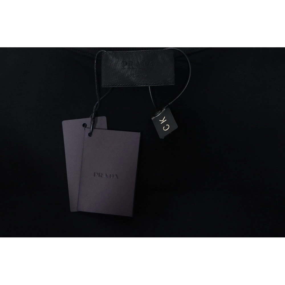 Prada panelled zipup crewneck sweatshirt TSK1,Cheap Replica Reps Prada