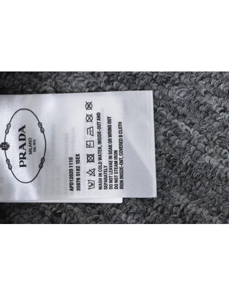 Prada classic red striped crew neck sweatshirt,Cheap Replica Reps Prada