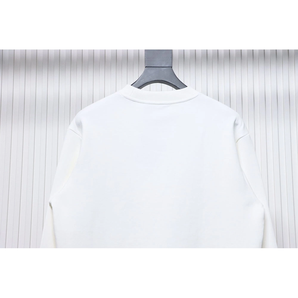 Prada classic red striped crew neck sweatshirt,Cheap Replica Reps Prada