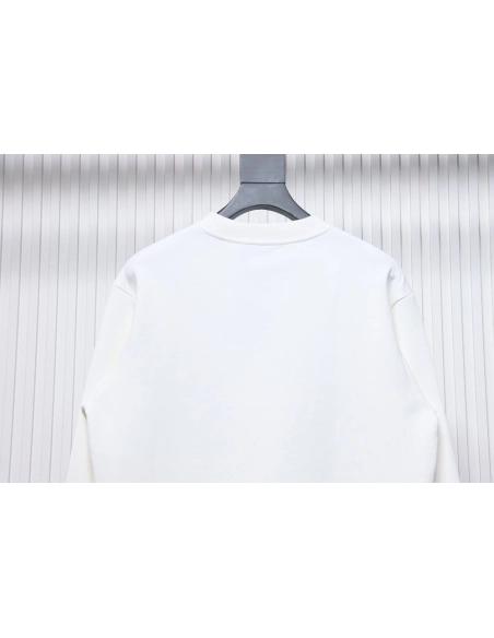 Prada classic red striped crew neck sweatshirt,Cheap Replica Reps Prada