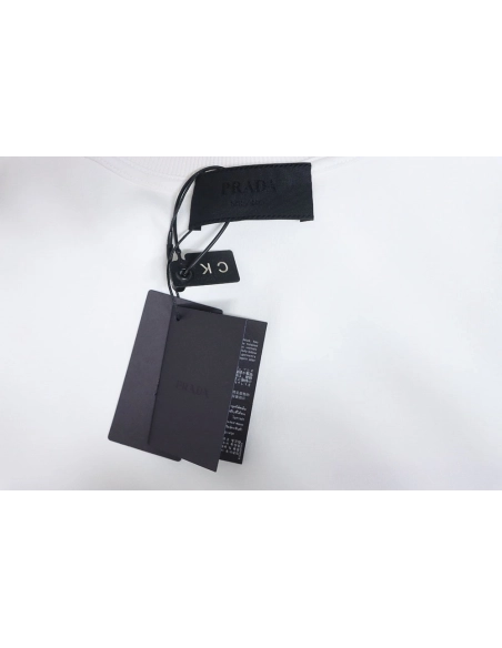 Prada classic red striped crew neck sweatshirt,Cheap Replica Reps Prada