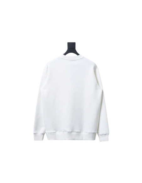 Prada triangle logo pocket crew neck sweatshirt TSK1,Cheap Replica Reps Prada