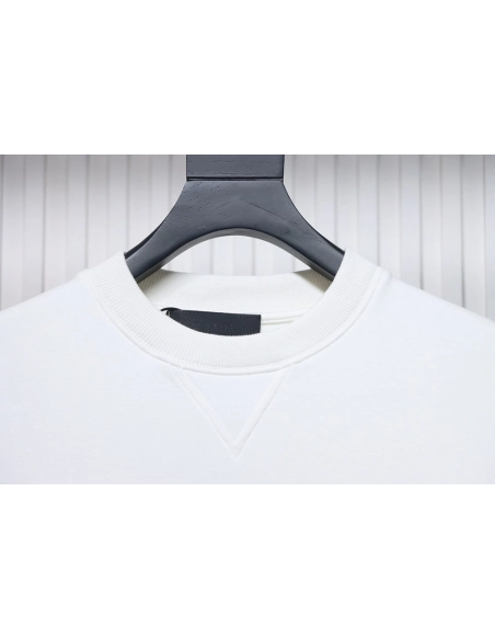 Prada triangle logo pocket crew neck sweatshirt TSK1,Cheap Replica Reps Prada