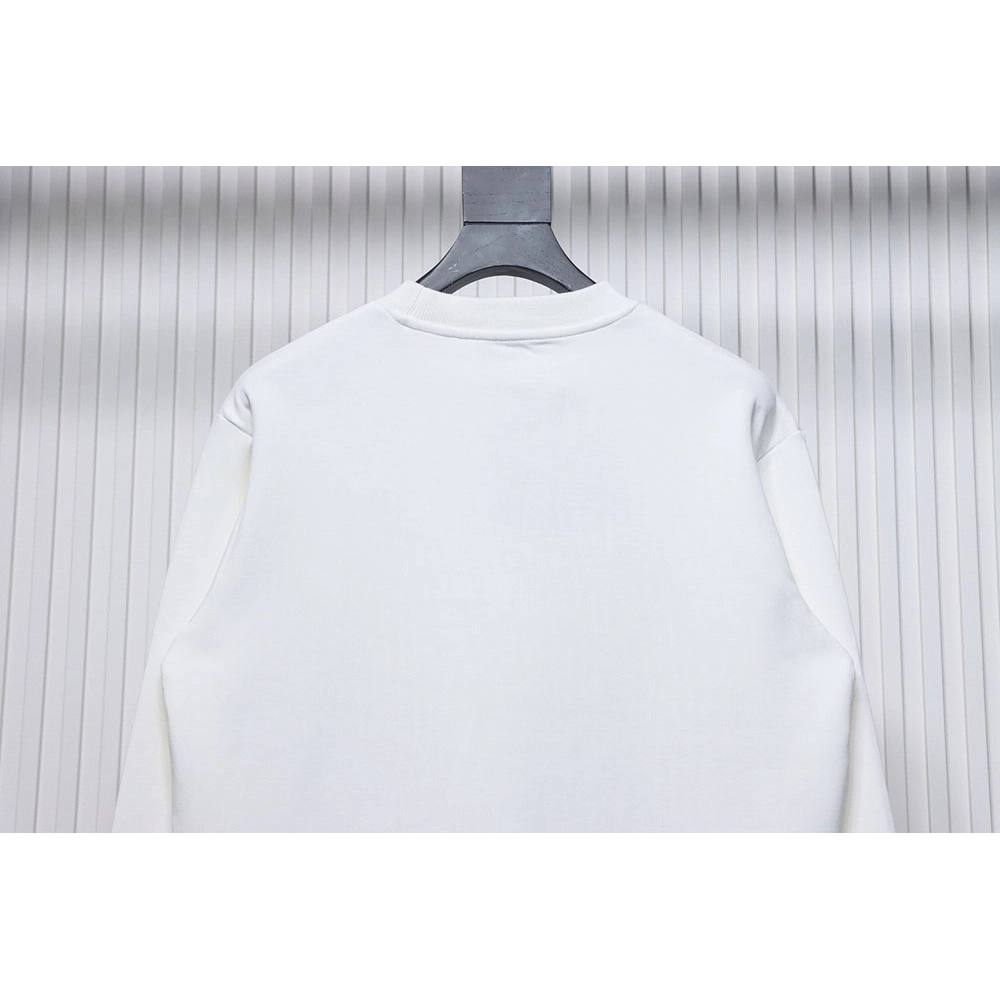 Prada triangle logo pocket crew neck sweatshirt TSK1,Cheap Replica Reps Prada