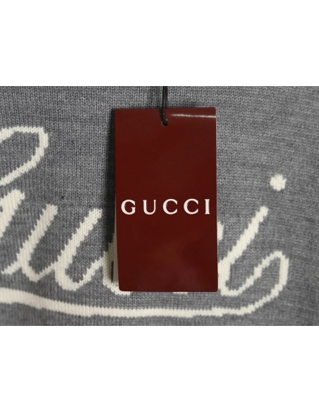 Gucci Signature Jacquard Wool Sweater,Cheap Replica Reps Gucci