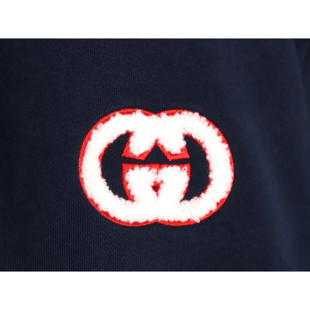 Gucci towel embroidered double G patchwork jacket TSK1,Cheap Replica Reps Gucci