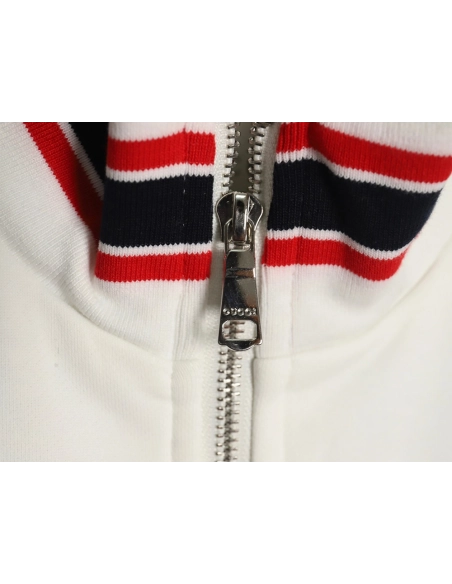 Gucci towel embroidered double G patchwork jacket,Cheap Replica Reps Gucci