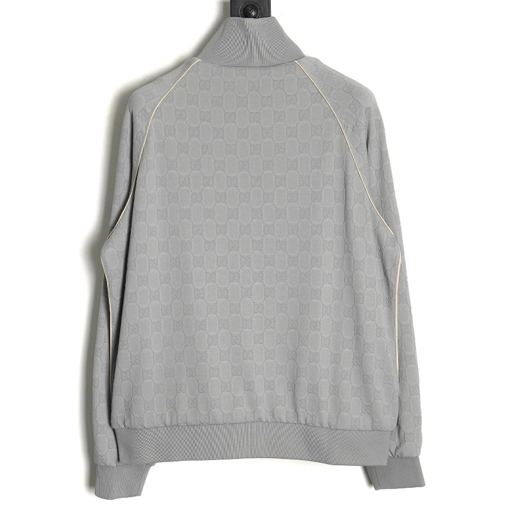 Gucci all over printed obscure jacquard jacket,Cheap Replica Reps Gucci