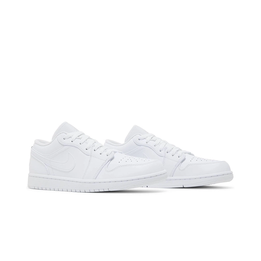 AIR JORDAN 1 LOW TRIPLE WHITE 553558 136,AIR JORDAN 1 LOW,Air Jordan