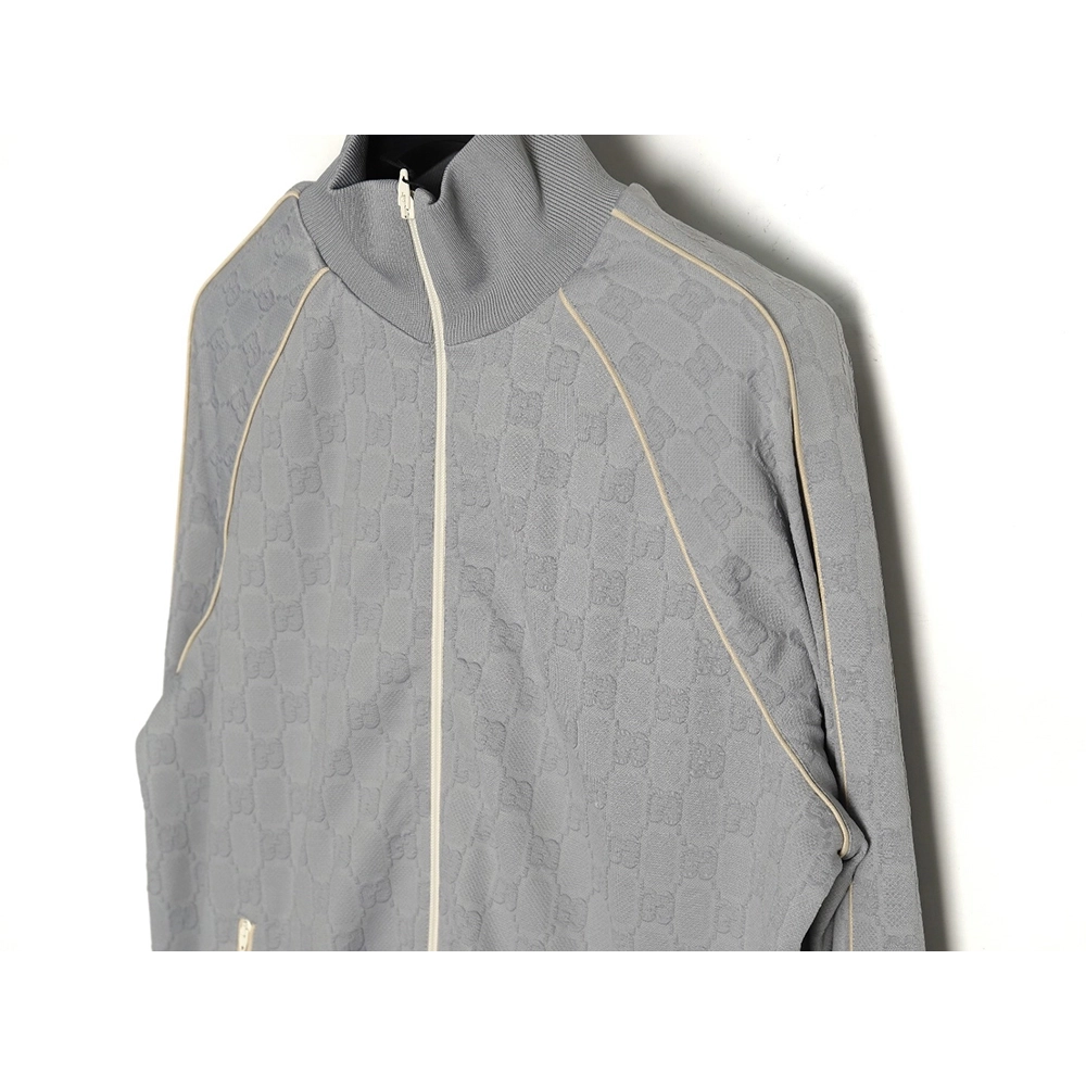 Gucci all over printed obscure jacquard jacket,Cheap Replica Reps Gucci