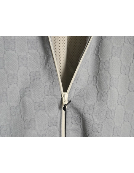 Gucci all over printed obscure jacquard jacket,Cheap Replica Reps Gucci