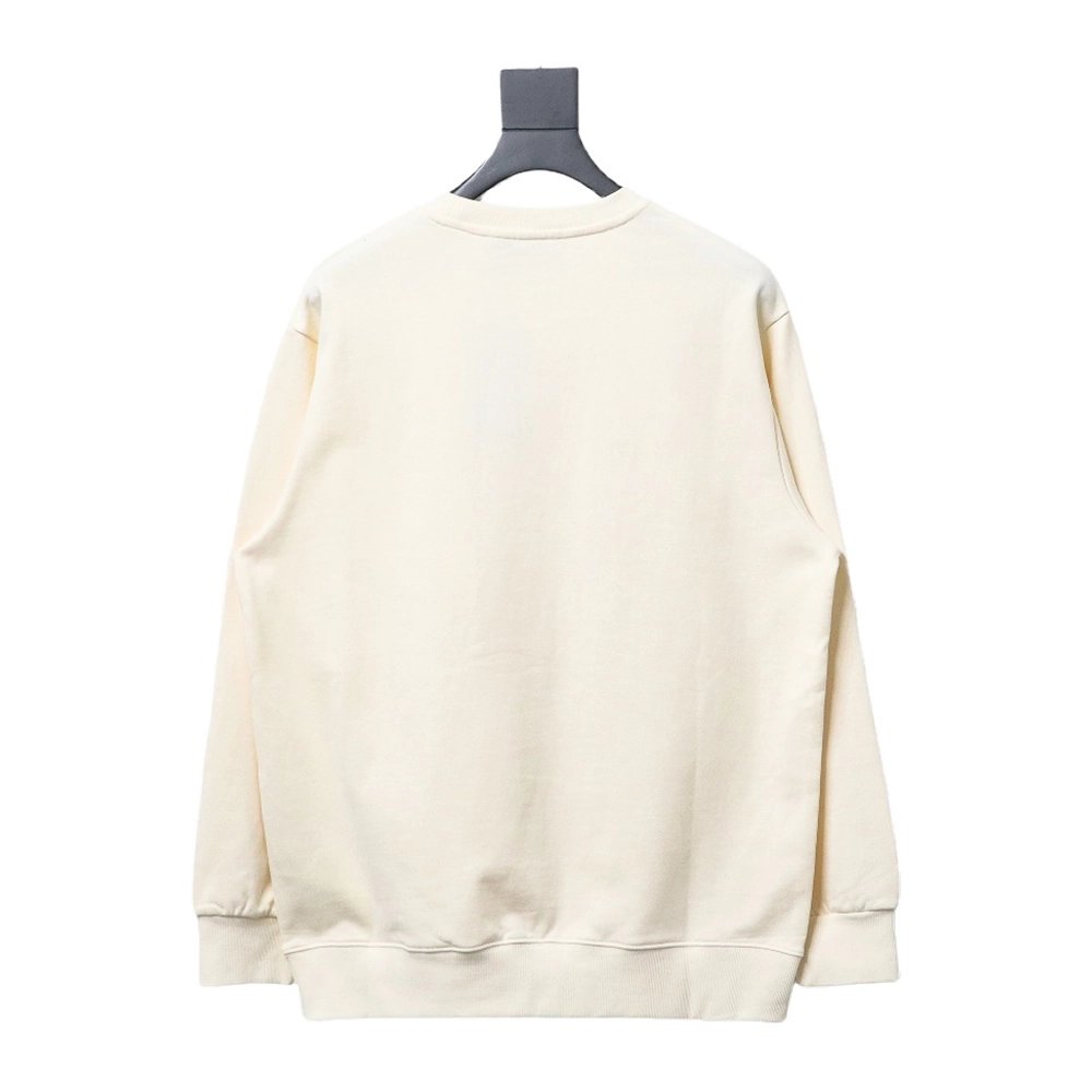 Gucci Ink Splash Double G Crew Neck Sweatshirt TSK1,Cheap Replica Reps Gucci