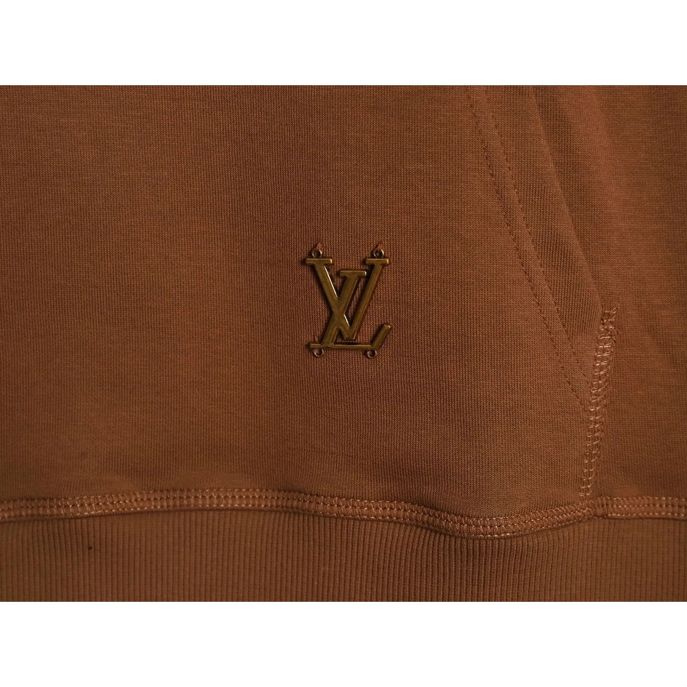 Louis Vuitton Turquoise Sunflower Drawstring Hoodie,Cheap Replica Reps Louis Vuitton