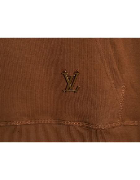 Louis Vuitton Turquoise Sunflower Drawstring Hoodie,Cheap Replica Reps Louis Vuitton