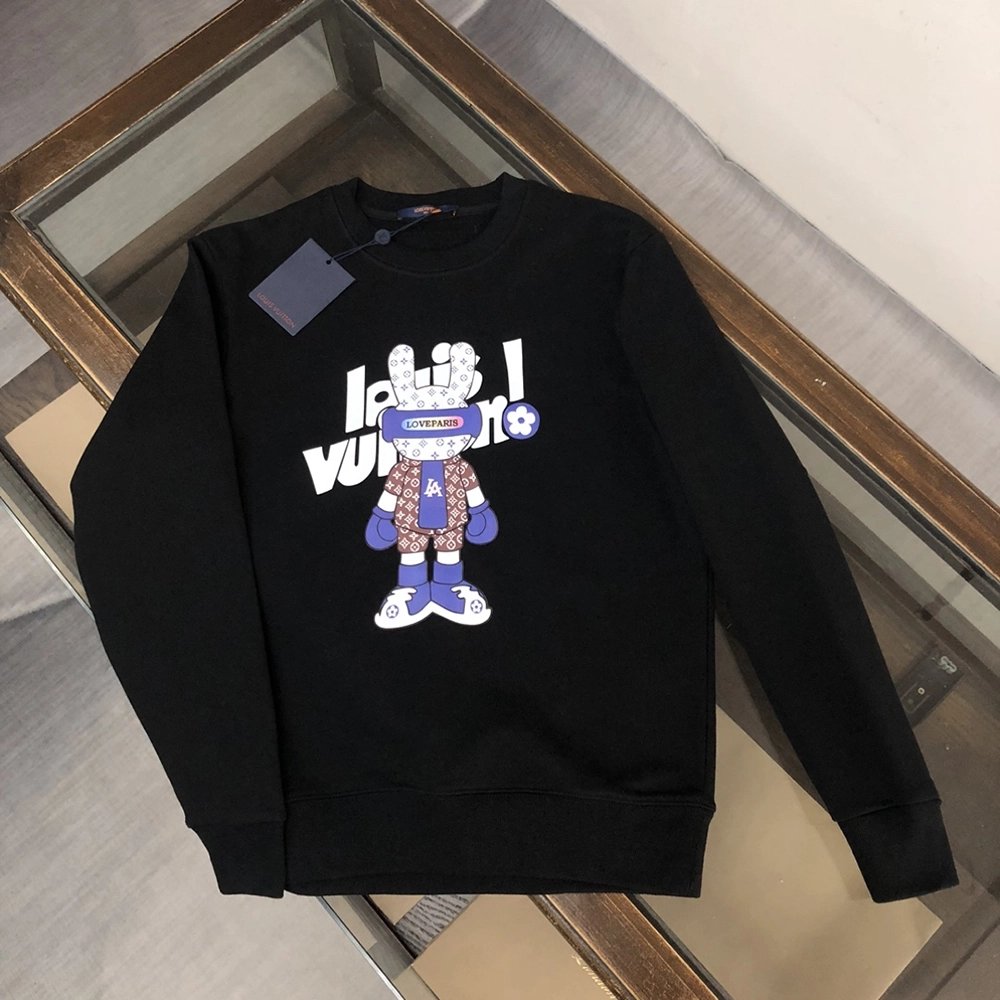 Louis Vuitton Crew Neck Sweatshirt,Cheap Replica Reps Louis Vuitton