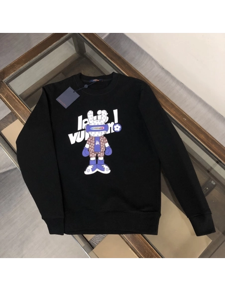 Louis Vuitton Crew Neck Sweatshirt,Cheap Replica Reps Louis Vuitton