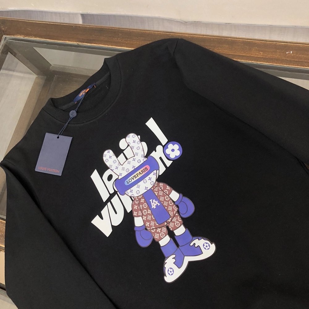 Louis Vuitton Crew Neck Sweatshirt,Cheap Replica Reps Louis Vuitton