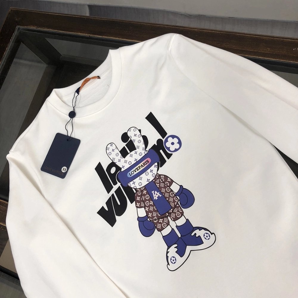 Louis Vuitton Crew Neck Sweatshirt,Cheap Replica Reps Louis Vuitton