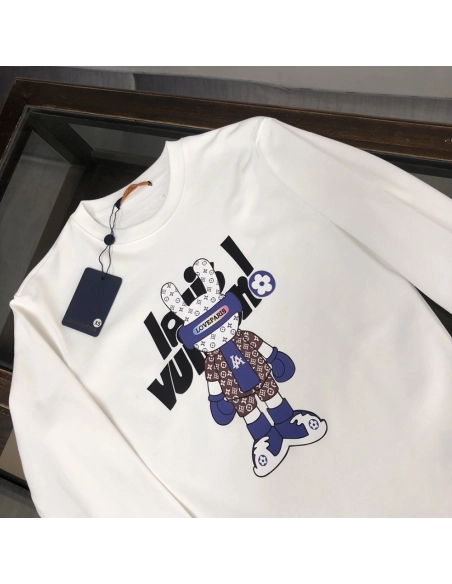 Louis Vuitton Crew Neck Sweatshirt,Cheap Replica Reps Louis Vuitton