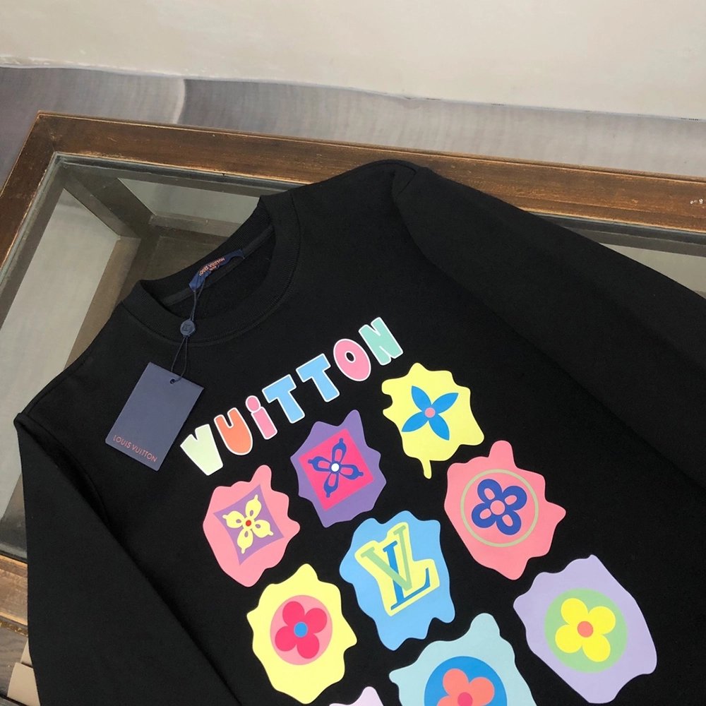 Louis Vuitton Crew Neck Sweatshirt,Cheap Replica Reps Louis Vuitton