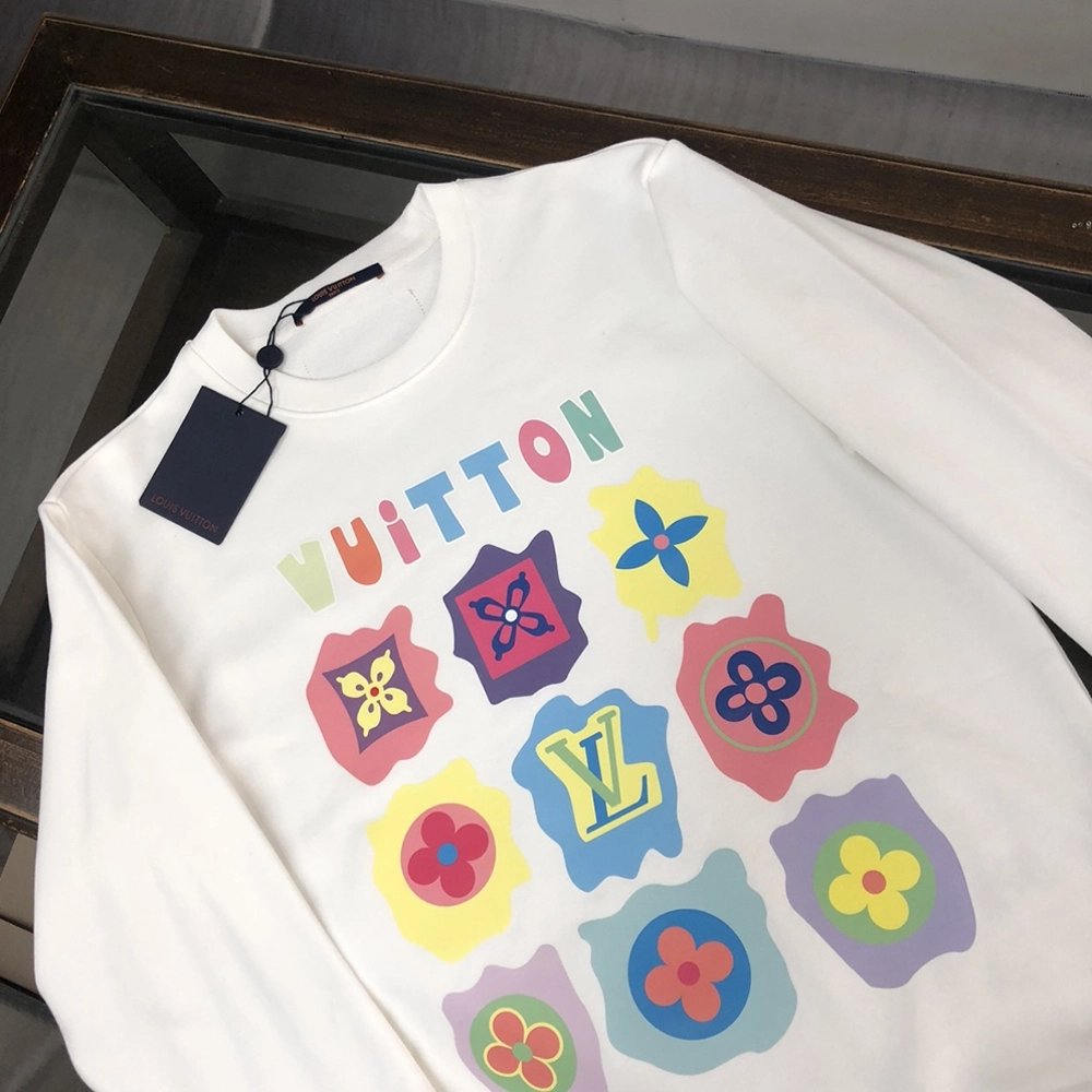 Louis Vuitton Crew Neck Sweatshirt,Cheap Replica Reps Louis Vuitton