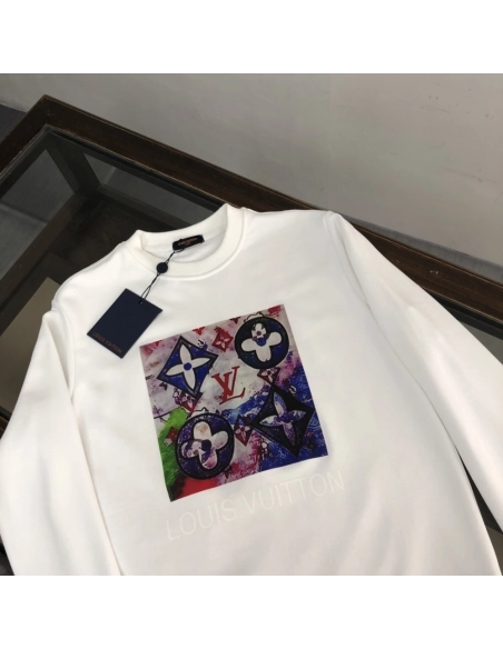 Louis Vuitton Crew Neck Sweatshirt,Cheap Replica Reps Louis Vuitton