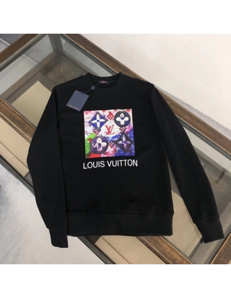 Louis Vuitton Crew Neck Sweatshirt,Cheap Replica Reps Louis Vuitton