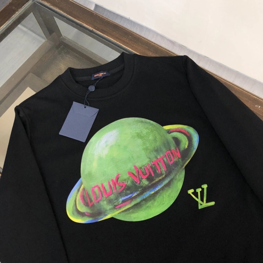 Louis Vuitton Crew Neck Sweatshirt,Cheap Replica Reps Louis Vuitton