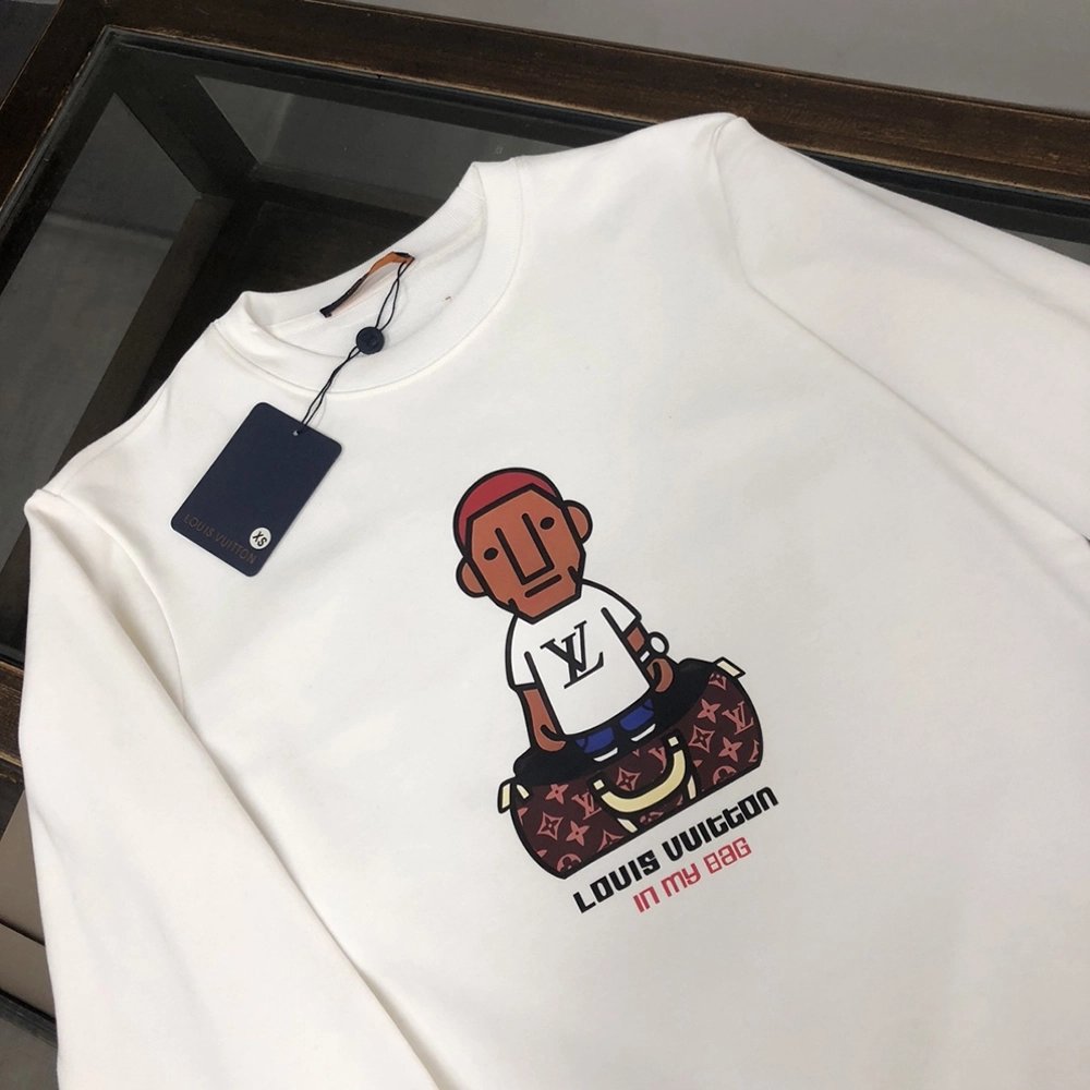 Louis Vuitton Crew Neck Sweatshirt,Cheap Replica Reps Louis Vuitton