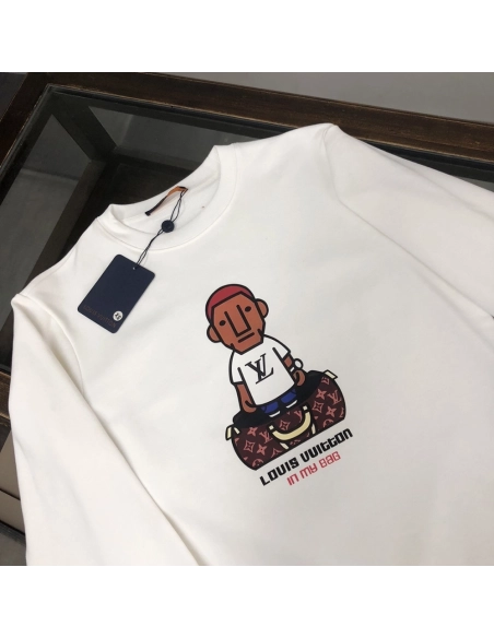 Louis Vuitton Crew Neck Sweatshirt,Cheap Replica Reps Louis Vuitton