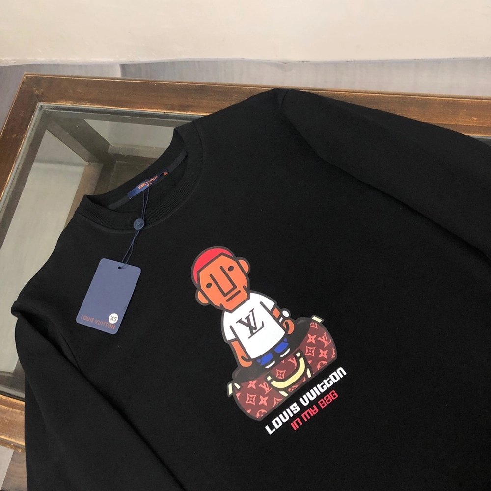 Louis Vuitton Crew Neck Sweatshirt,Cheap Replica Reps Louis Vuitton