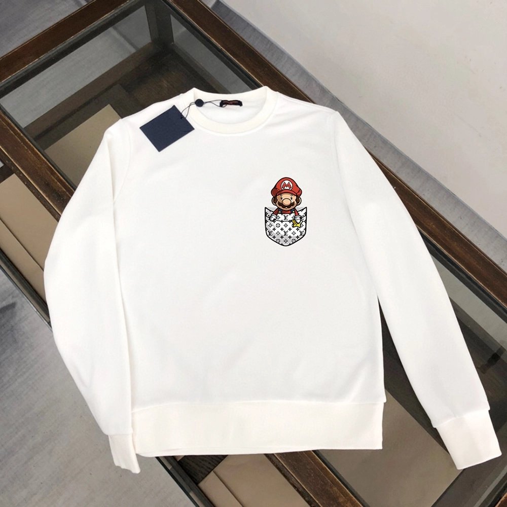 Louis Vuitton Crew Neck Sweatshirt,Cheap Replica Reps Louis Vuitton