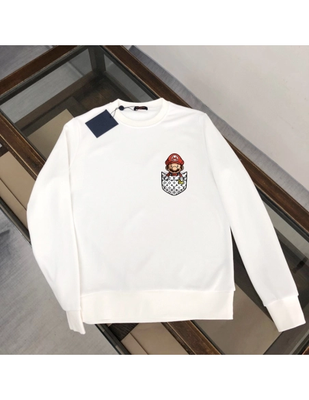 Louis Vuitton Crew Neck Sweatshirt,Cheap Replica Reps Louis Vuitton