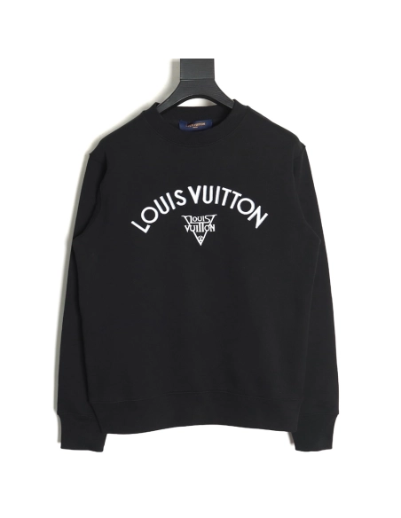 Louis Vuitton embroidered lettering sweatshirt,Cheap Replica Reps Louis Vuitton