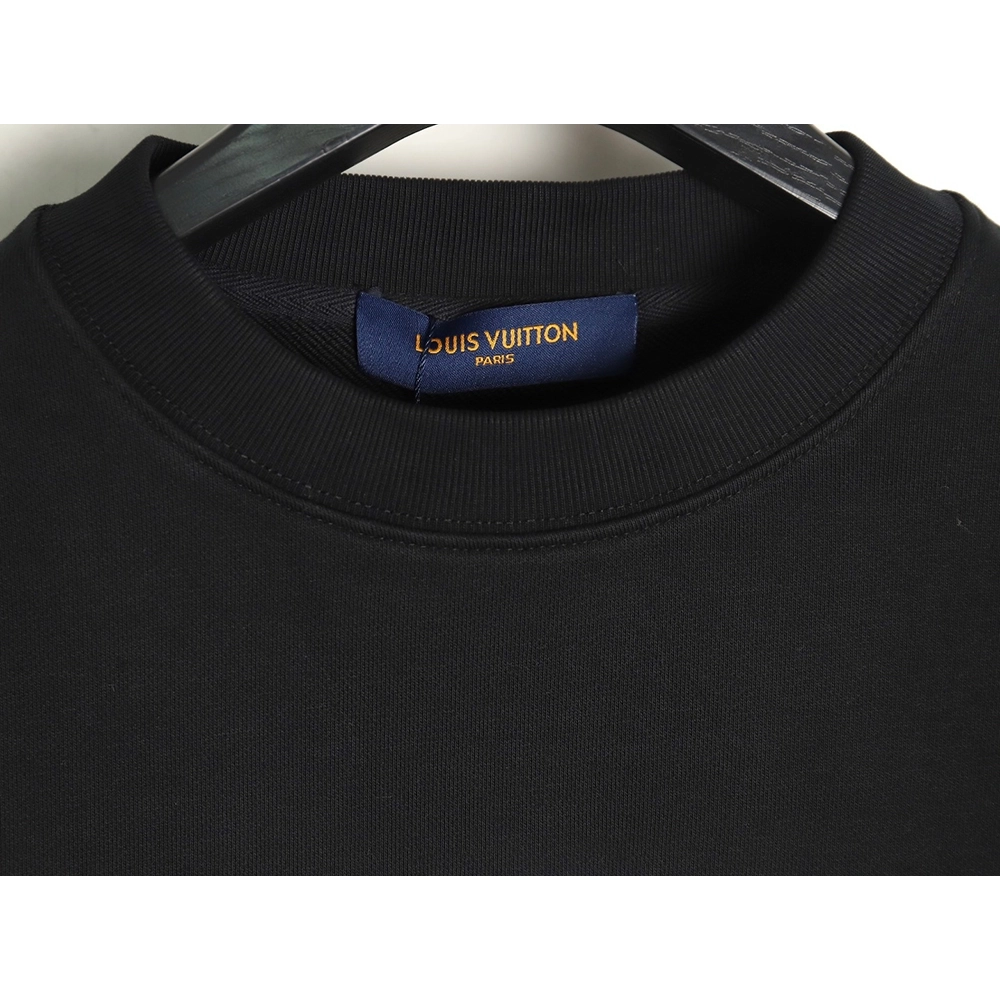 Louis Vuitton embroidered lettering sweatshirt,Cheap Replica Reps Louis Vuitton