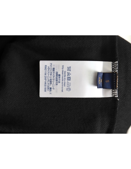 Louis Vuitton gradient flocked letter logo sweatshirt TSK1,Cheap Replica Reps Louis Vuitton
