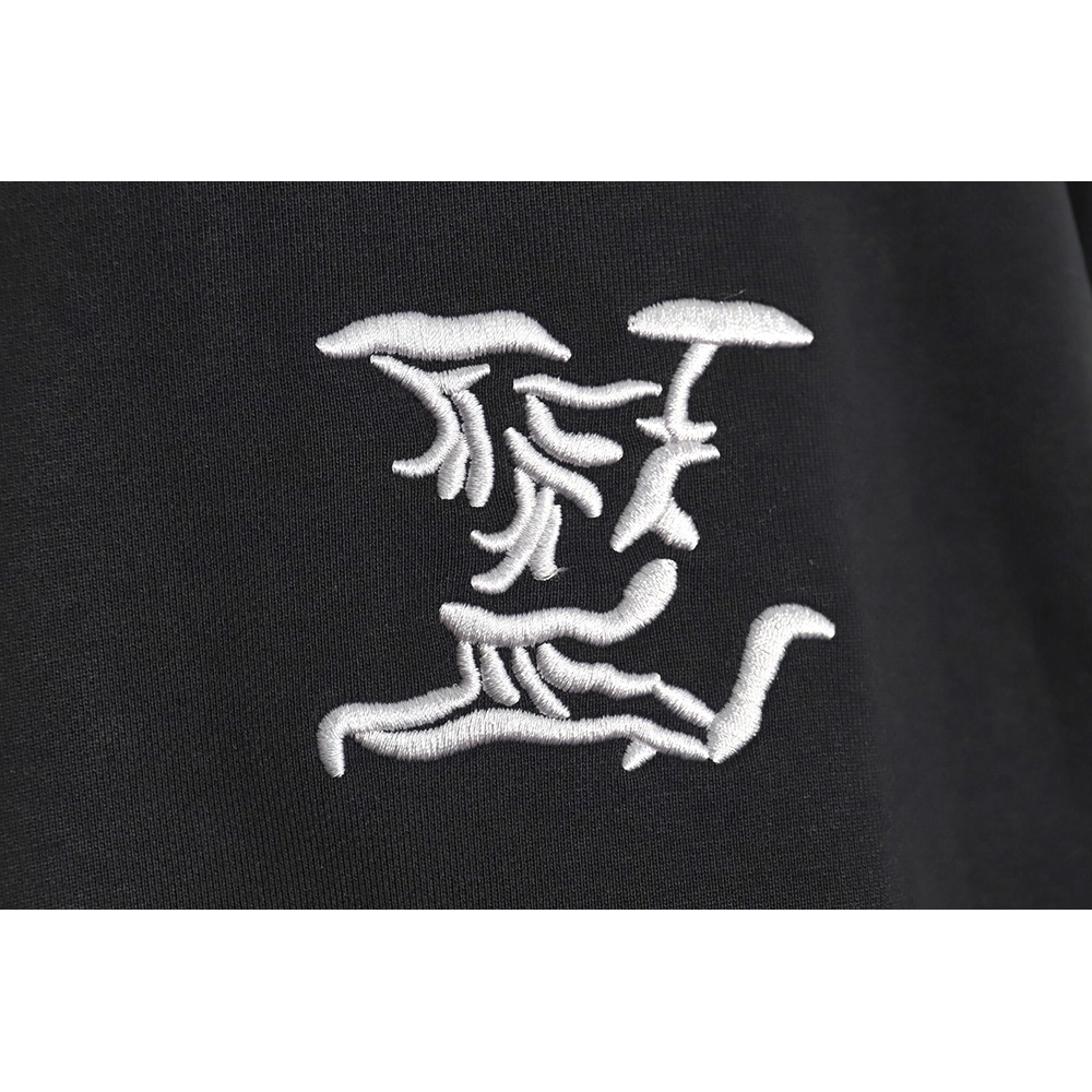 Louis Vuitton Cloud Lettering Embroidered Sweatshirt TSK1,Cheap Replica Reps Louis Vuitton