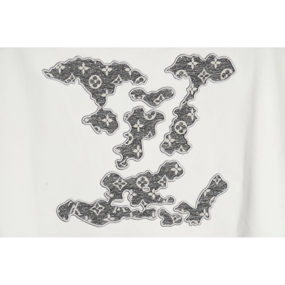 Louis Vuitton Cloud Lettering Embroidered Sweatshirt,Cheap Replica Reps Louis Vuitton