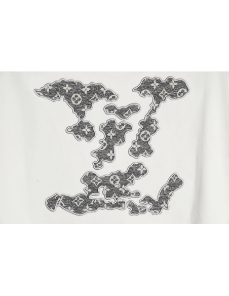 Louis Vuitton Cloud Lettering Embroidered Sweatshirt,Cheap Replica Reps Louis Vuitton