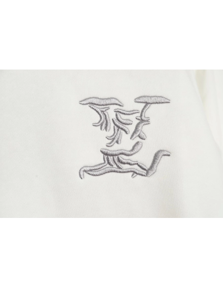 Louis Vuitton Cloud Lettering Embroidered Sweatshirt,Cheap Replica Reps Louis Vuitton