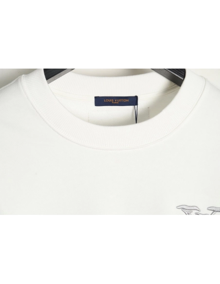 Louis Vuitton Cloud Lettering Embroidered Sweatshirt,Cheap Replica Reps Louis Vuitton