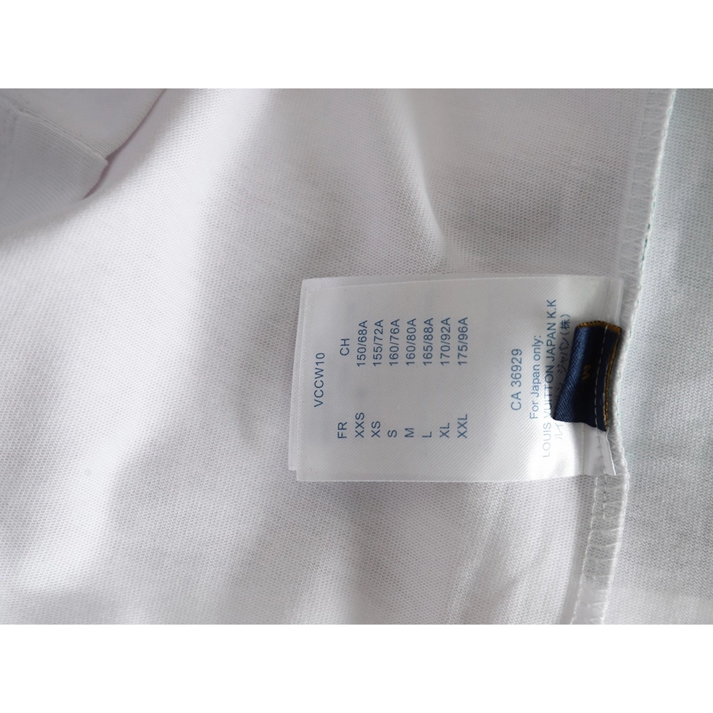 Louis Vuitton face sketch print short sleeves,Cheap Replica Reps Louis Vuitton