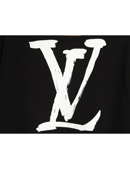 Louis vuitton limited edition slogan V letter sweatshirt TSK1,Cheap Replica Reps Louis Vuitton